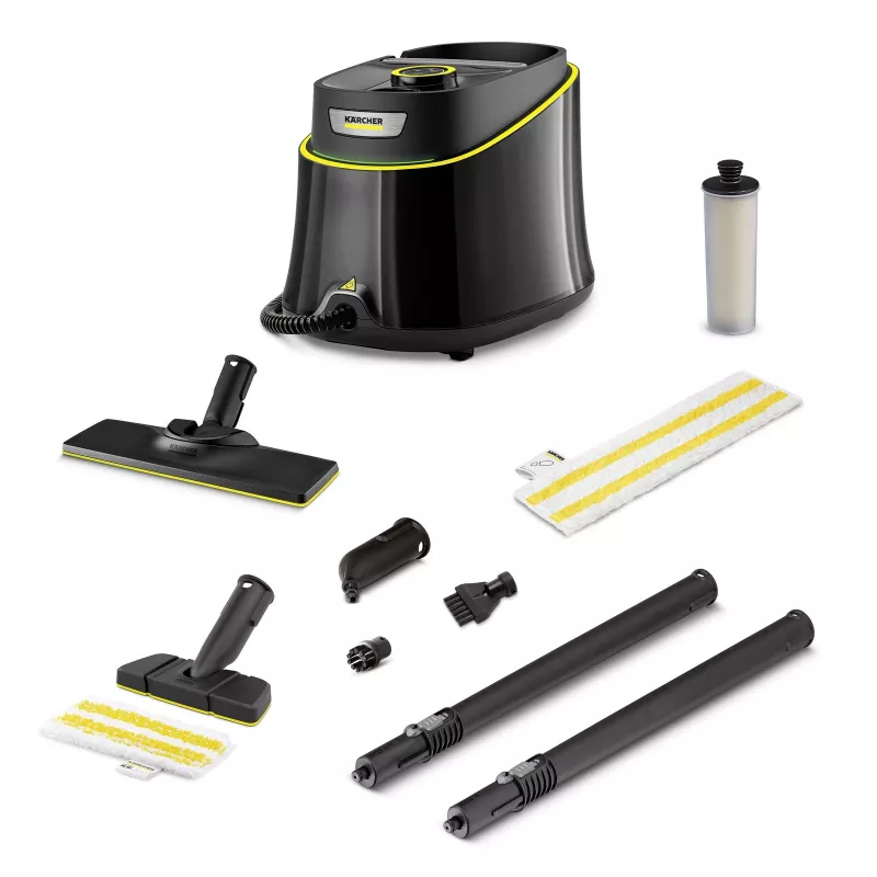 Kärcher 1.513-436.0 stoomreiniger cilinderstoomreiniger 1 L 1900 W zwart