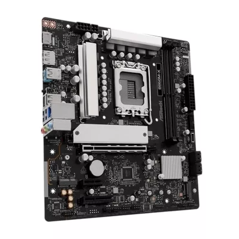 ASRock B860M-X moederbord, Intel B860, LGA 1851, micro ATX, DDR5