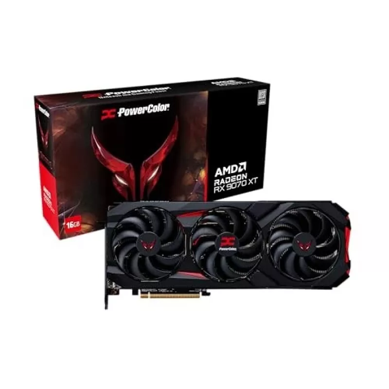 PowerColor Red Devil Radeon RX 9070 XT 16GB GDDR6 PCIe 5.0 grafische kaart