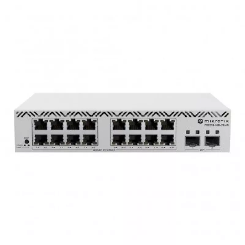 MikroTik Cloud Smart Switch CSS318-16G-2S+IN , 16x Gigabit, 2x SFP+ (CSS318-16G-2S+IN)