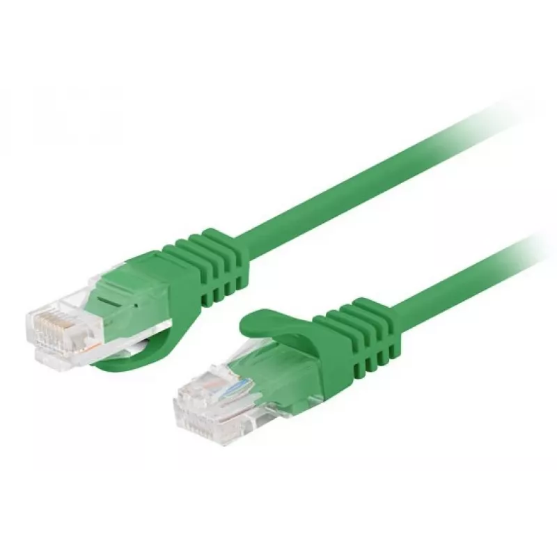 Lanberg PCU6-20CC-0300-G Cat.6 UTP patchkabel, 3 m, groen, 10-pack