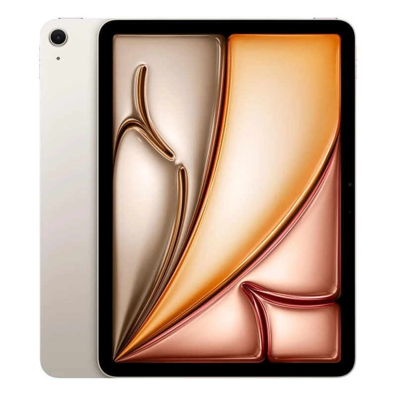 Apple iPad Air 11 (M3, 2025, 7e generatie) tablet Wi-Fi 6E 256 GB, 8 GB RAM, 11" (27,9 cm), iPadOS 18, Starlight (MCA44TY/A)