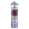Draagbare blender Ninja BC251EULD — 0,57 l-beker, accu 11,1 V, roestvrijstalen mes, lavendelkleurig/transparant