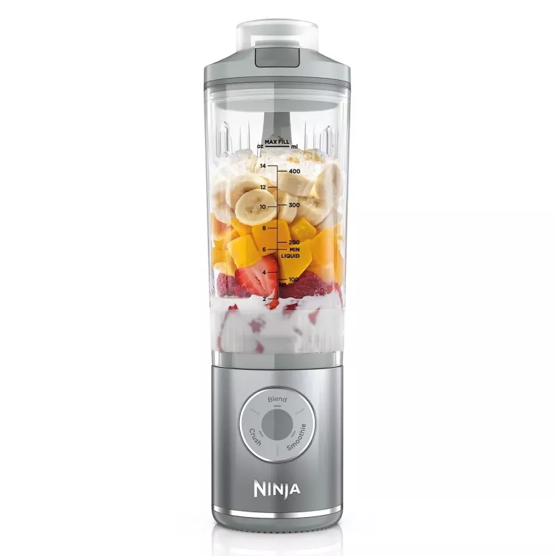 Blender draagbaar draadloos Ninja Blast Max - zilver BC251EUSL