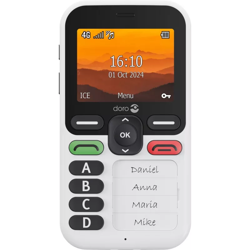Smartphone Doro Leva X10 2,4 inch 1150 mAh grafiet