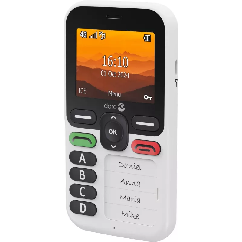 Smartphone Doro Leva X10 2,4 inch 1150 mAh grafiet