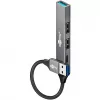 Goobay Slim 4-poorts USB-hub, USB-A naar USB-C™/USB-A, USB 3.2 (74458)