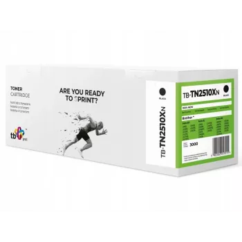 Toner voor Brother TN2510XL TB-TN2510XN BK 100% nieuw