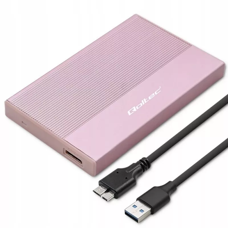 Behuizing voor SSD HDD 2,5 inch, SATA, USB 3.0, 2 TB