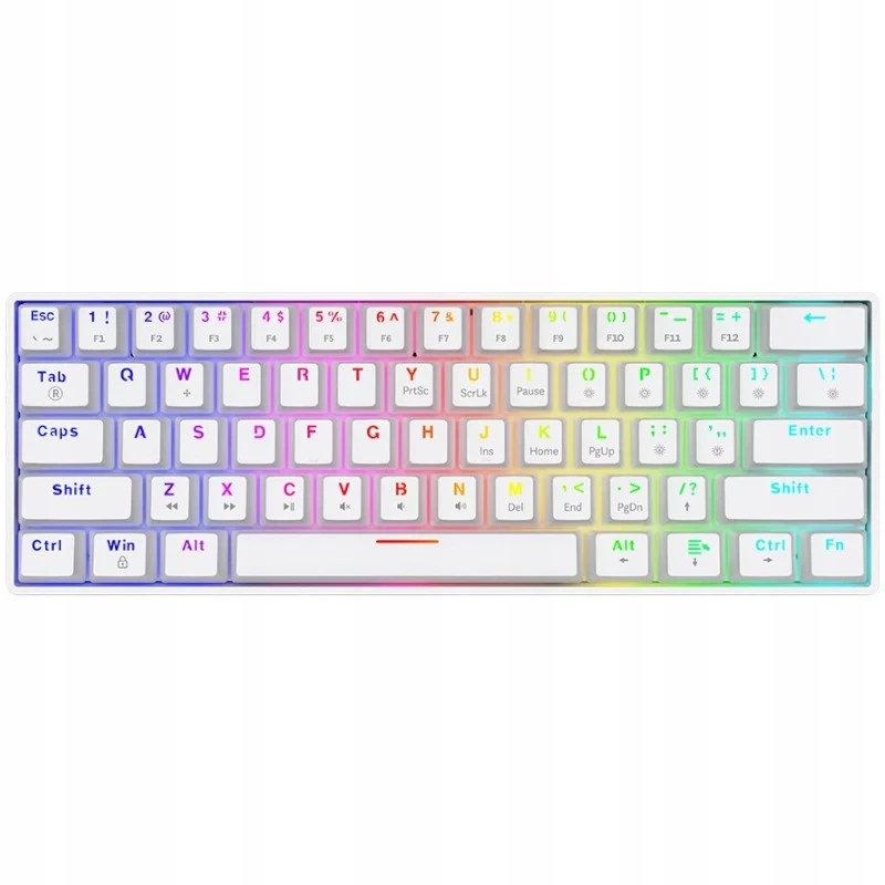 Mechanisch toetsenbord Whiteout X2, Blue Outemu, Hot Swap Savio Savgk-white