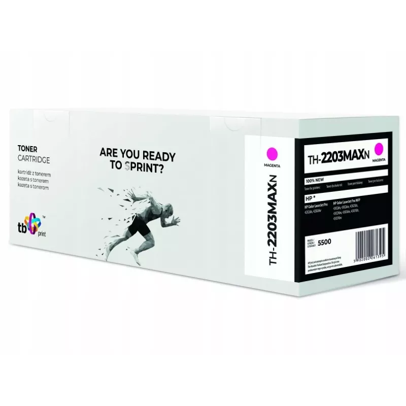 Toner HP Color LaserJet Pro 4202 W2203X 3000 pagina's magenta