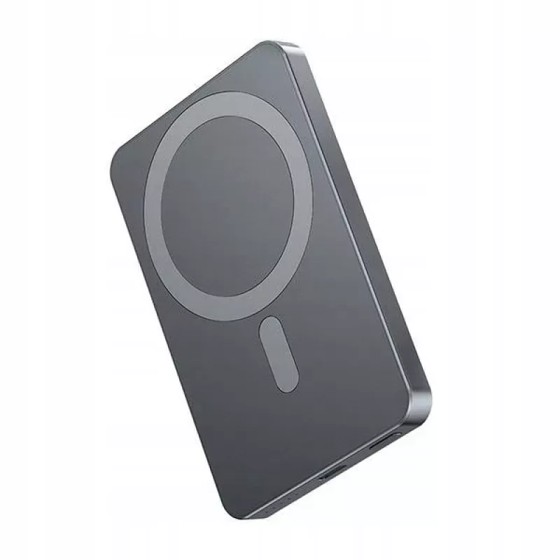 Powerbank Inductief MagSafe 5000mAh P112K Grijs Awei AWE000196