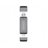 SD-kaartlezer 3-in-1, USB-C + USB-A 2.0 + Micro-USB