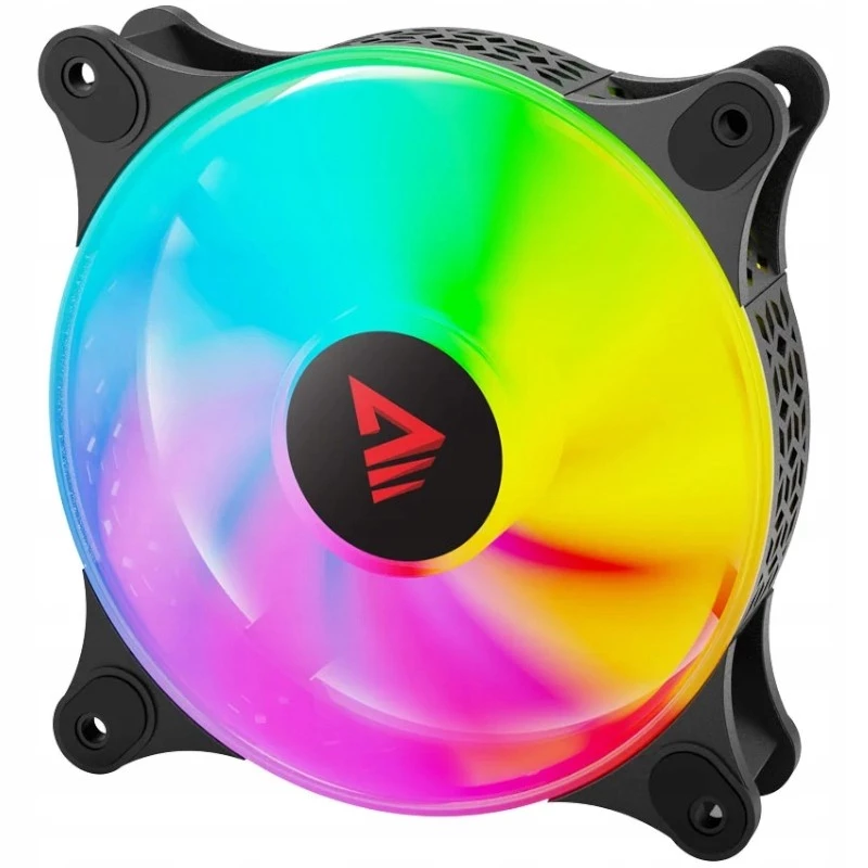 SAVIO Blast 120mm ARGB PWM behuizingsventilator - zwart