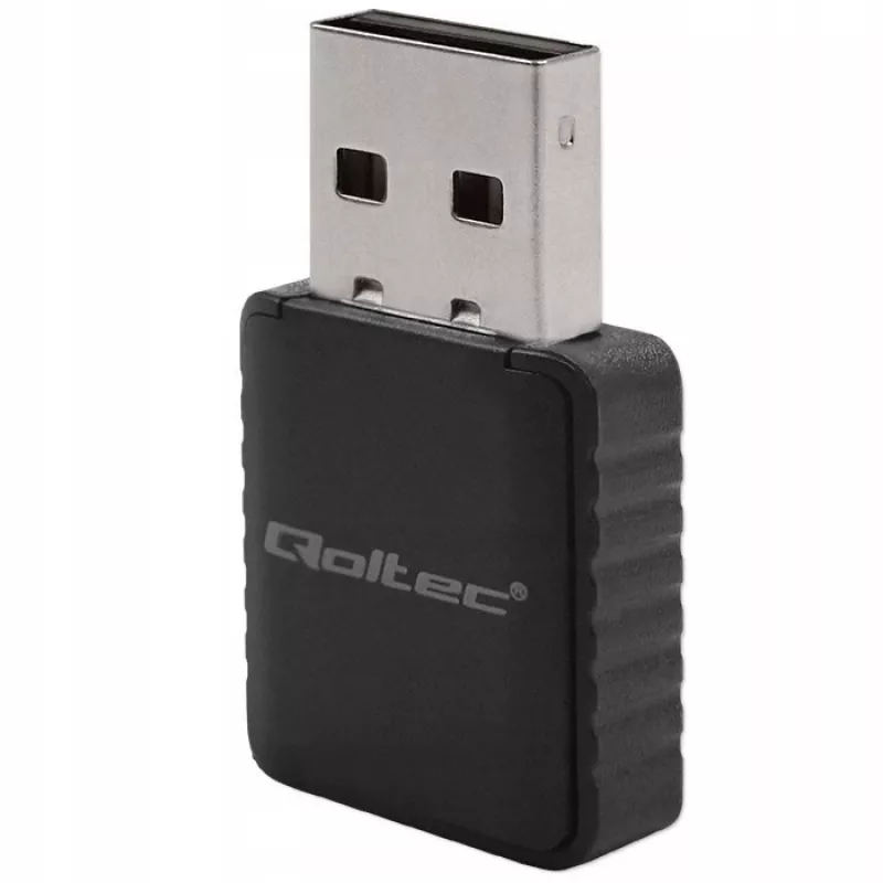 Draadloze USB-adapter QOLTEC 56988 dual-band 1300Mbps USB 3.0
