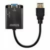 Adapter HDMI-VGA met audio AK-76 Savio SAVAK-76