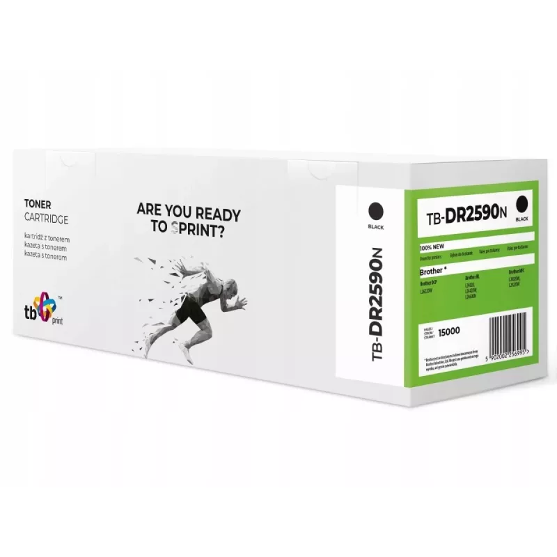 TB Print TB-DR2590N drum voor Brother DR2590, zwart