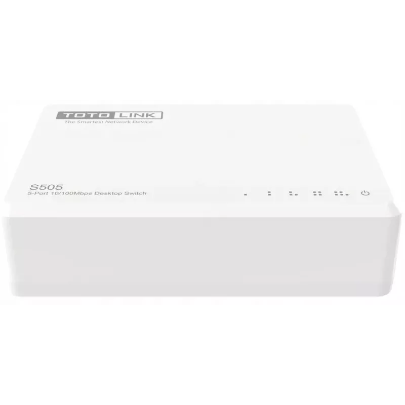 Unmanaged switch TOTOLINK S505-V5 5 poorten Fast Ethernet 10/100 wit