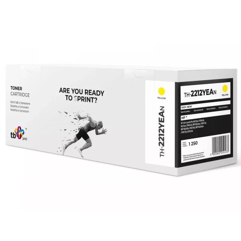 Toner voor HP Color LJ Pro M255 W2212A TH-2212YEAN 100% nieuw YE