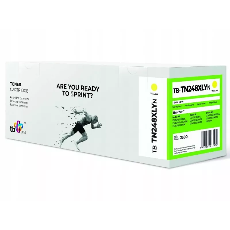 TB TB-TN248XLYN tonercartridge voor Brother TN248XLY, geel
