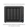 Synology DiskStation DS925+ NAS/opslagserver Ryzen Embedded V1500B 4 GB DDR4 0 TB zwart