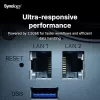 Synology DiskStation DS925+ NAS/opslagserver Ryzen Embedded V1500B 4 GB DDR4 0 TB zwart