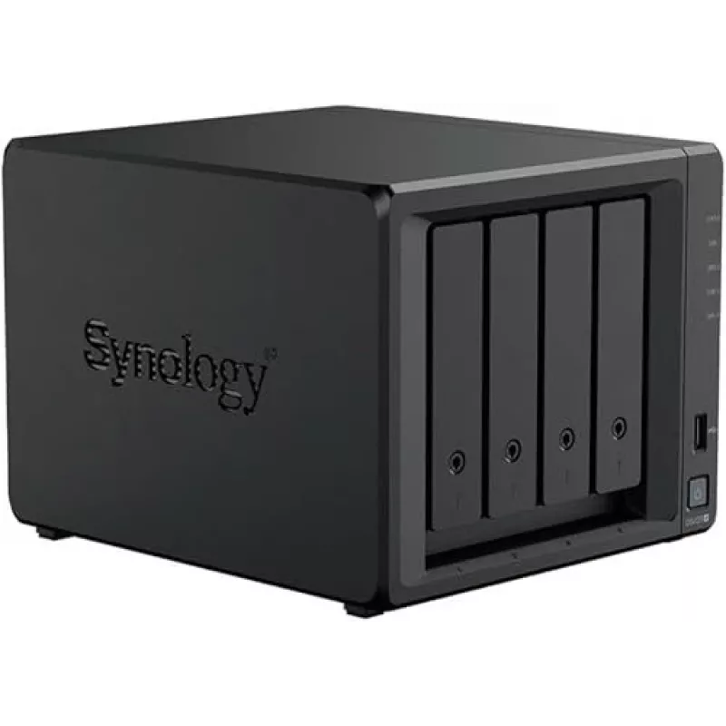 NAS-opslagserver SYNOLOGY DS425+ — 4-bay, Intel Celeron J4125 2,0–2,7 GHz, 2 GB DDR4, 0 TB, 2,5GbE, 2 M.2-sleuven