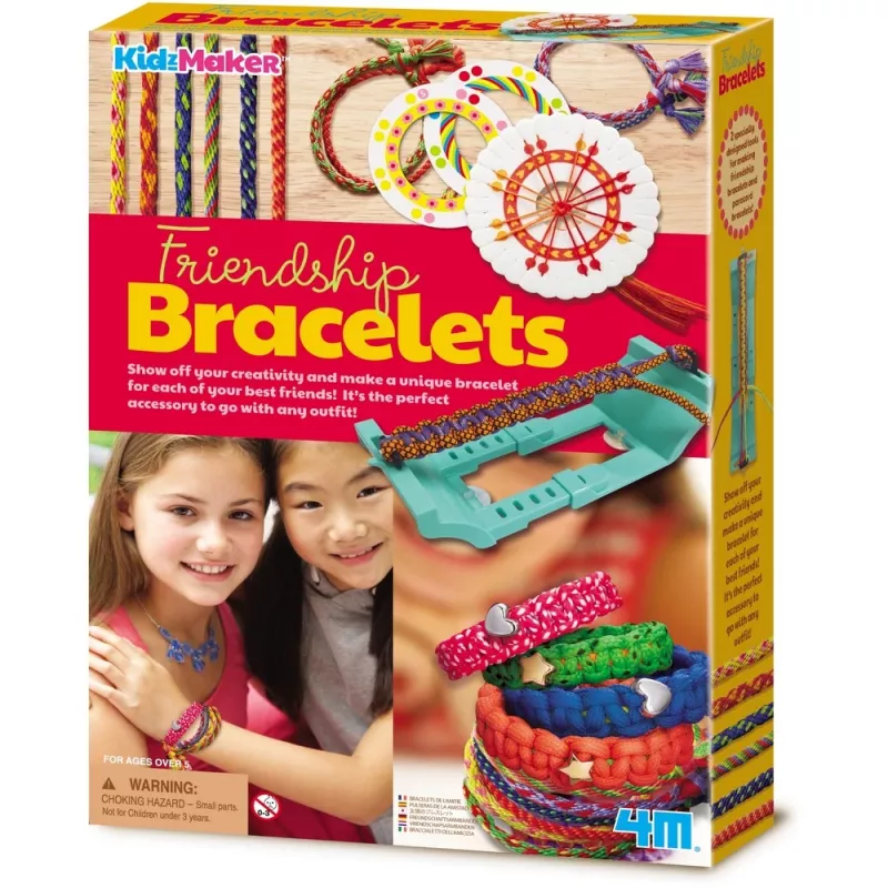 Creatieve set vriendschapsarmbandjes