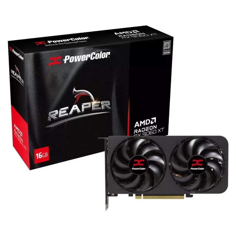 PowerColor Radeon RX 9060 XT 16GB grafische kaart