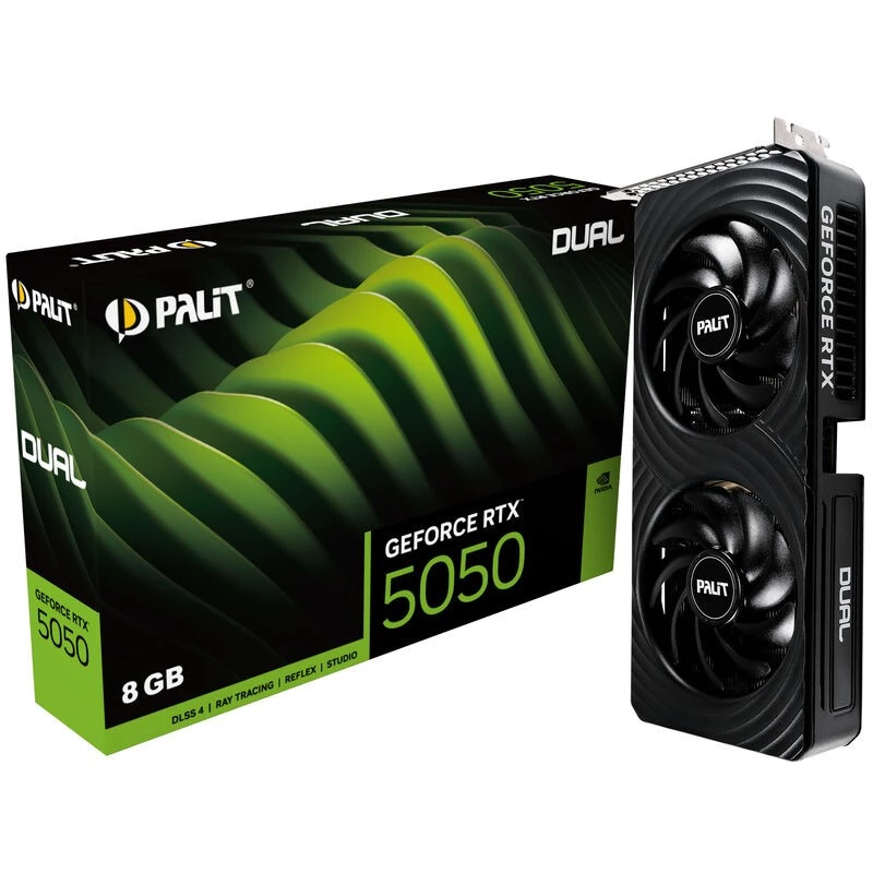 Palit GeForce RTX 5050 Dual 8GB GDDR6 grafische kaart