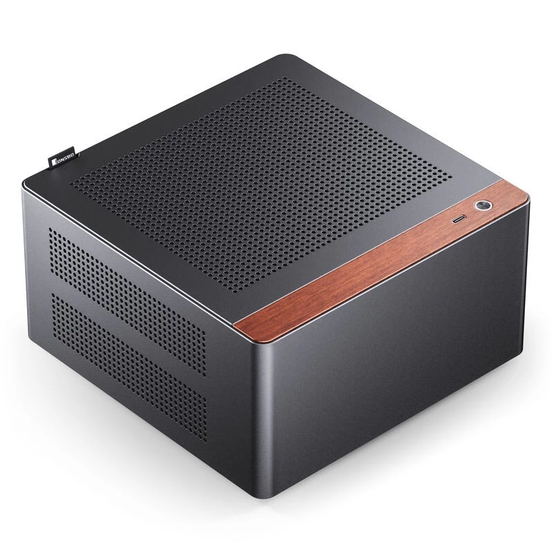 Jonsbo NV10 stuks behuizing, mini-behuizing, ITX - zwart