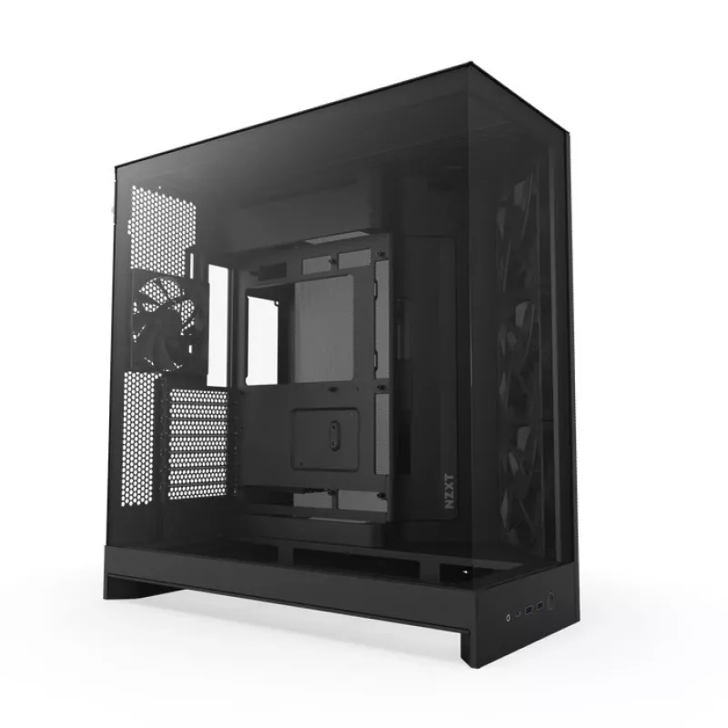 NZXT H9 Air Flow (2025) large dual-chamber mid tower behuizing - zwart