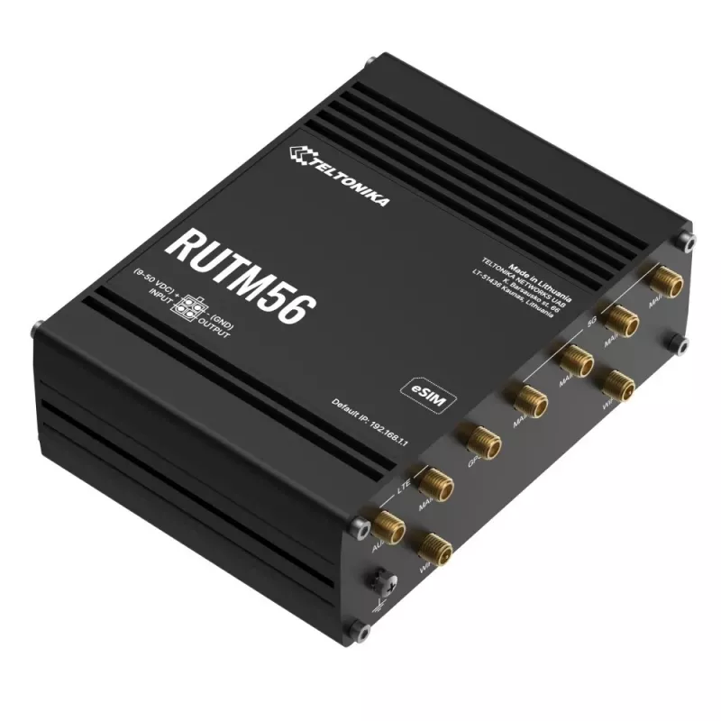 Teltonika RUTM56 5G-router met dubbele modem, RUTM56000000
