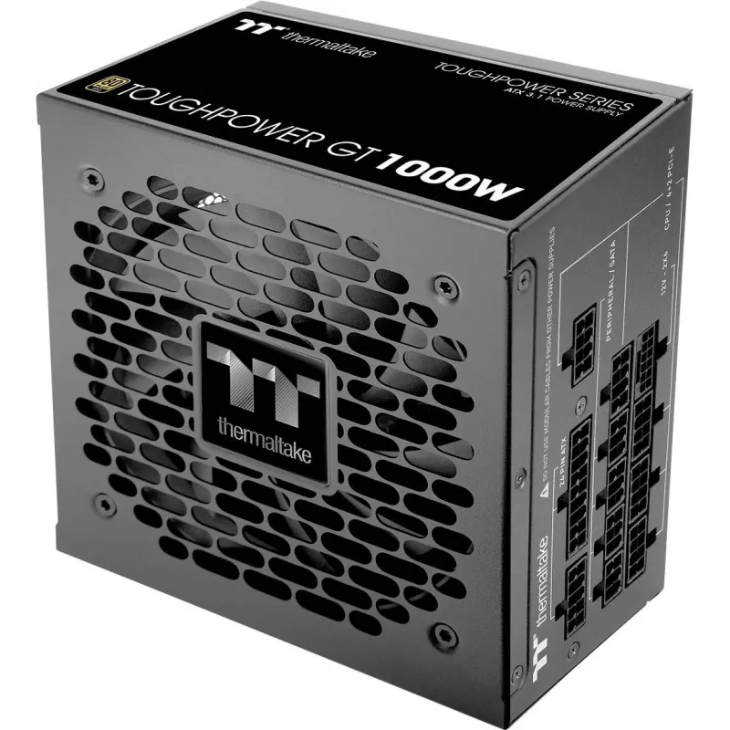 Voeding Thermaltake Toughpower GT 1000W 24-pin ATX zwart