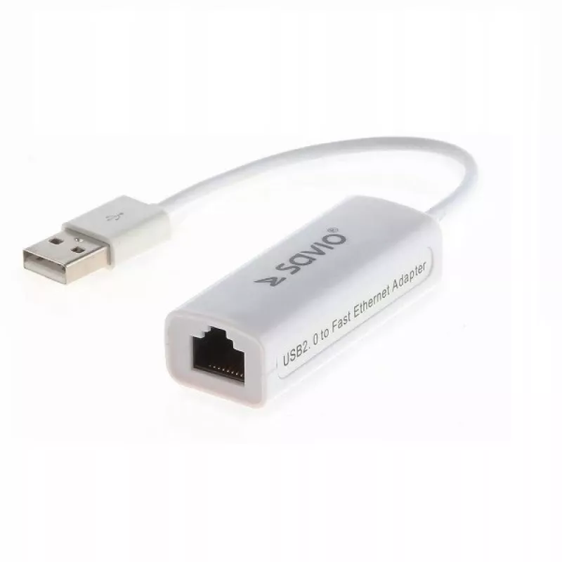 Savio CL-24 - netwerkadapter - USB 2.0 - 10/100 Ethernet X 1
