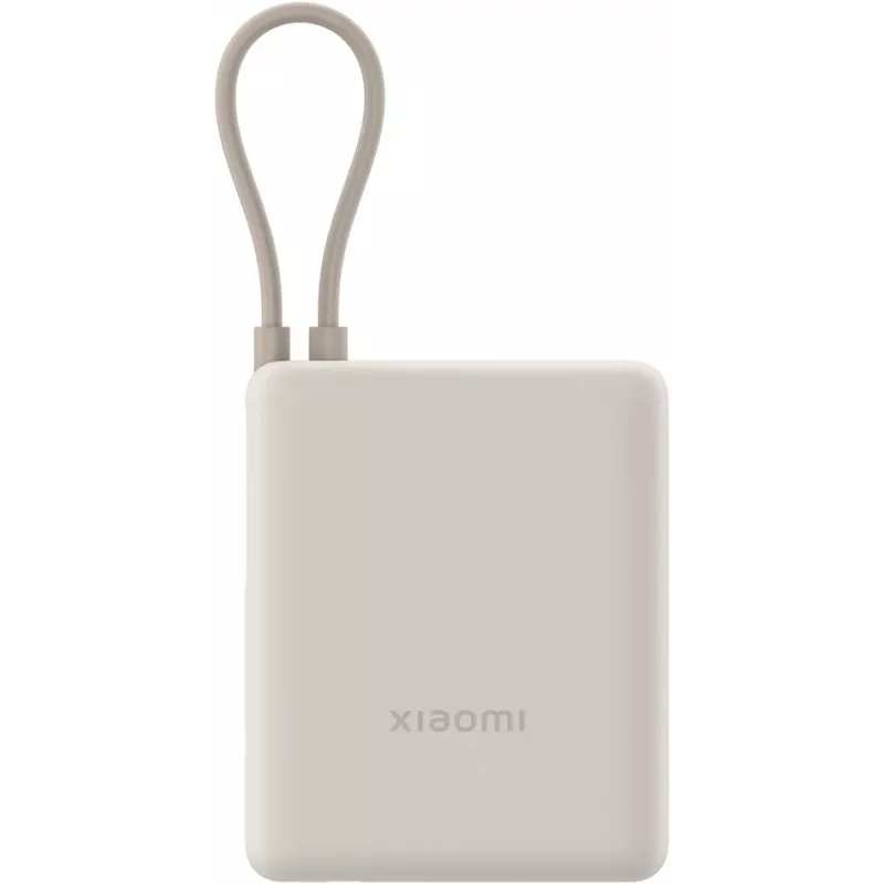 Xiaomi 33W powerbank 10000mAh (ingebouwde kabel) tan GL, BHR9333GL