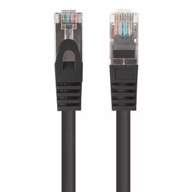 Lanberg PCF6-20CC-0150-BK Cat.6 F/UTP patchkabel, 1,5 m, zwart, 10-pack