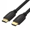Unitek C11079BK-1.5M HDMI 2.0-kabel, 4K 60 Hz, HDMI type A male naar male, 1,5 m, zwart