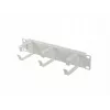 Kabelorganizer 10 inch met 3 metalen houders TYP B grijs