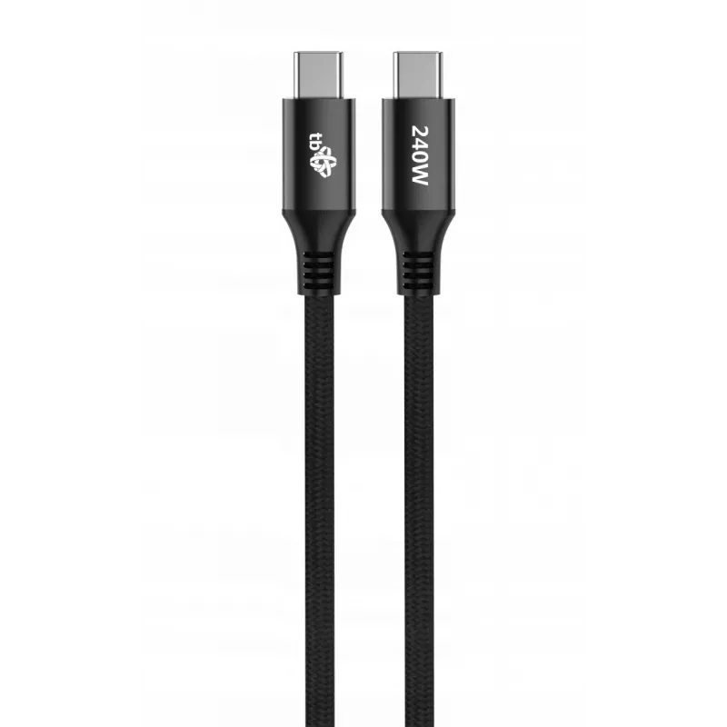 Tb kabel USB C naar USB C 1m 240W zwart