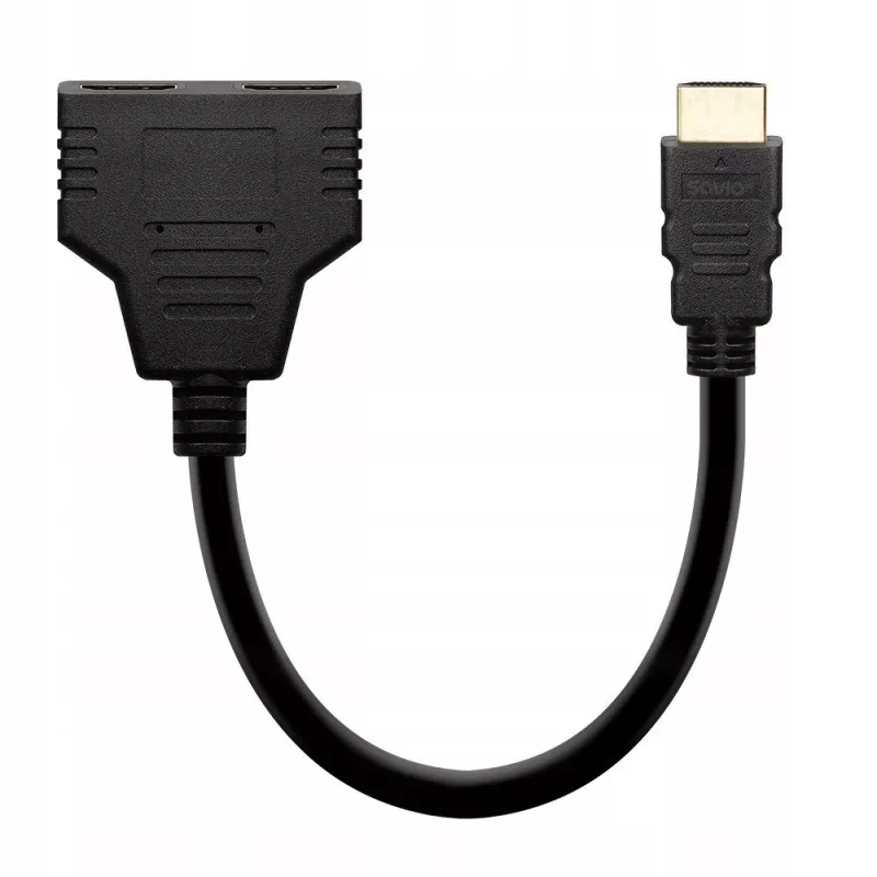 HDMI-videosplitter Savio AK-77 60Hz zwart