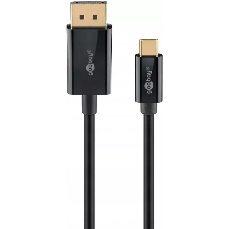 USB-C-naar-DisplayPort-kabel GOOBAY 75704, 1 m, tot 4K@60Hz