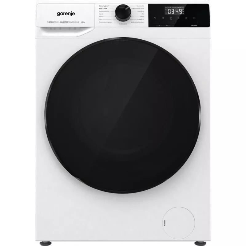 Wasmachine Gorenje WNHAI84APS/PL, 1400 t/min, 8 kg, energieklasse A, breedte 60 cm, wit