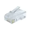 Gembird LC-8P8C-002/100 draadconnector RJ-45 transparant