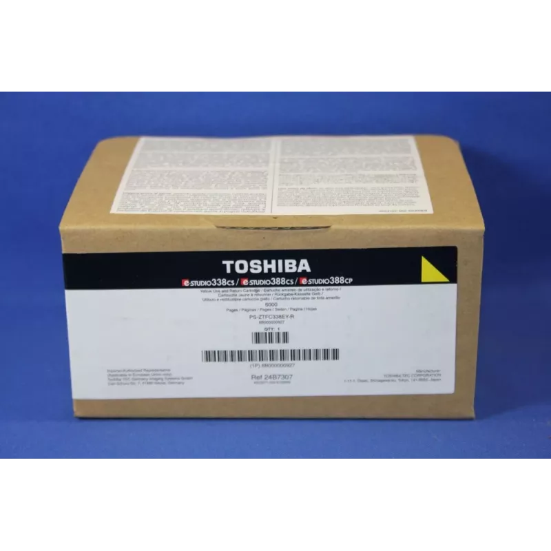 Toshiba 6B000000927/T-FC338EYR toner geel Return Program. 6K pagina's F