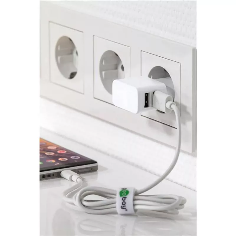 Goobay 44952 oplader voor mobiele apparaten binnen wit (44952)