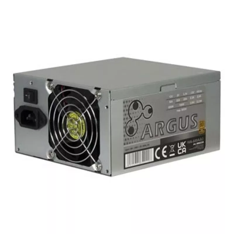 Voeding INTER-TECH Argus 600AA2 600W 80+ Gold, ATX, enkele +12V-rail