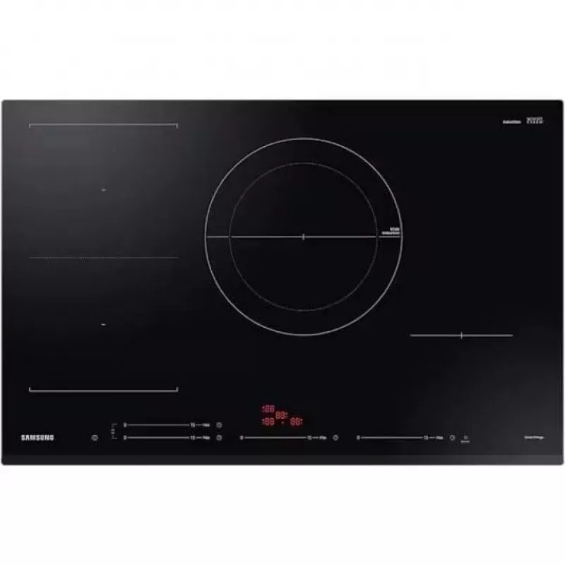 Samsung inductiekookplaat NZ84C5047GK, kookplaat, zwart