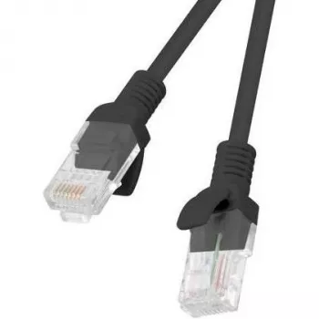 Patchkabel LANBERG PCU5-20CC-0150-BK RJ45 Cat.5e 1,5 m zwart 10-pack