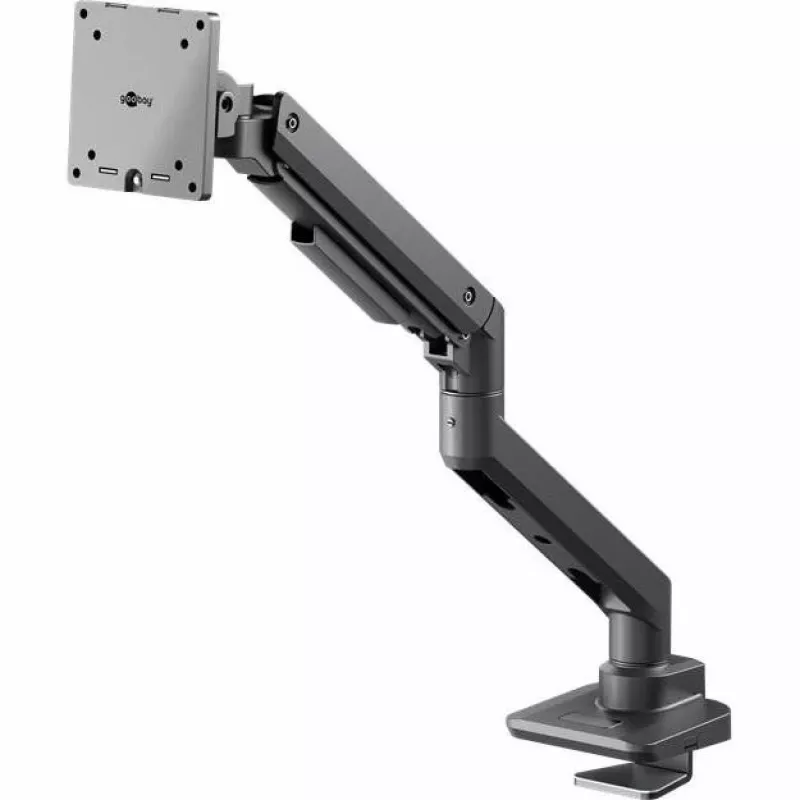 GOOBAY RB74416 Enkele monitorarm, gasveer, zwart